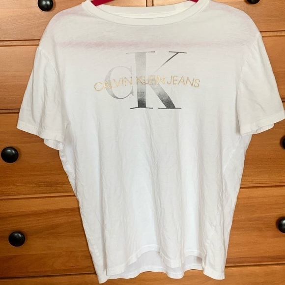 COPY - CALVIN KLEIN CK jeans T shirt super soft cotton small - Picture 1 of 1